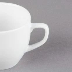 World Tableware 1502-30230 Empire 8.75 Oz. Alpine White Porcelain Cup - 36/Case -Rak Porcelain shop 1428530