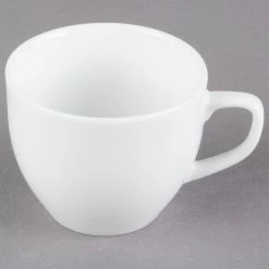 World Tableware 1502-30230 Empire 8.75 Oz. Alpine White Porcelain Cup - 36/Case -Rak Porcelain shop 1428533