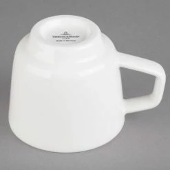 Villeroy & Boch 16-4004-1450 Affinity 3.25 Oz. White Porcelain Cup - 6/Case 9 Villeroy & Boch 16-4004-1450 Affinity 3.25 Oz. White Porcelain Cup - 6/Case -Rak Porcelain shop 1430482