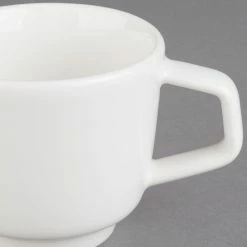 Villeroy & Boch 16-4004-1450 Affinity 3.25 Oz. White Porcelain Cup - 6/Case 10 Villeroy & Boch 16-4004-1450 Affinity 3.25 Oz. White Porcelain Cup - 6/Case -Rak Porcelain shop 1430483