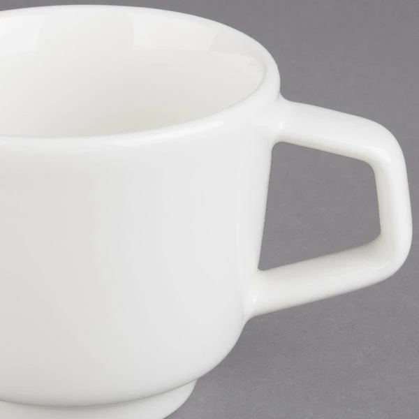 Villeroy & Boch 16-4004-1450 Affinity 3.25 Oz. White Porcelain Cup - 6/Case 5 Villeroy & Boch 16-4004-1450 Affinity 3.25 Oz. White Porcelain Cup - 6/Case - Image 5