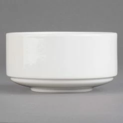 Villeroy & Boch 16-4004-2514 Affinity 11.5 Oz. White Porcelain Stackable Soup Cup - 6/Case -Rak Porcelain shop 1431495