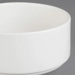 Villeroy & Boch 16-4004-2514 Affinity 11.5 Oz. White Porcelain Stackable Soup Cup - 6/Case -Rak Porcelain shop 1431497