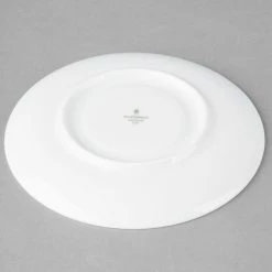 Schonwald 9136918 Fine Dining 6 1/4" Round Continental White Porcelain Saucer - 12/Case -Rak Porcelain shop 1435636