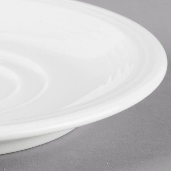 Villeroy & Boch 16-4003-1280 Sedona Function 5 7/8" White Porcelain Saucer - 6/Case 5 Villeroy & Boch 16-4003-1280 Sedona Function 5 7/8" White Porcelain Saucer - 6/Case - Image 5