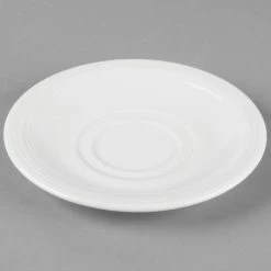 Villeroy & Boch 16-4003-1280 Sedona Function 5 7/8" White Porcelain Saucer - 6/Case 8 Villeroy & Boch 16-4003-1280 Sedona Function 5 7/8" White Porcelain Saucer - 6/Case -Rak Porcelain shop 1436562