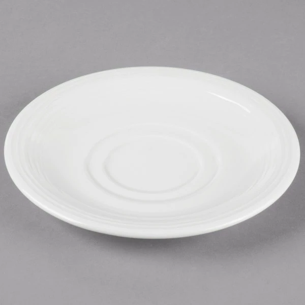 Villeroy & Boch 16-4003-1280 Sedona Function 5 7/8" White Porcelain Saucer - 6/Case 3 Villeroy & Boch 16-4003-1280 Sedona Function 5 7/8" White Porcelain Saucer - 6/Case - Image 3