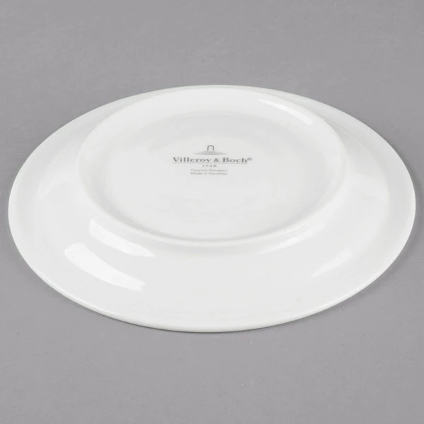 Villeroy & Boch 16-4003-1280 Sedona Function 5 7/8" White Porcelain Saucer - 6/Case 4 Villeroy & Boch 16-4003-1280 Sedona Function 5 7/8" White Porcelain Saucer - 6/Case - Image 4