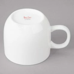Bon Chef 1200010P Globe 8 Oz. White Porcelain Cup - 36/Case -Rak Porcelain shop 1448814