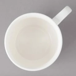 Bon Chef 1200010P Globe 8 Oz. White Porcelain Cup - 36/Case -Rak Porcelain shop 1448815