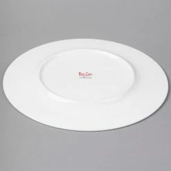 Bon Chef 5000015B Wide Rim 12" White Bone China Charger Plate - 12/Pack 7 Bon Chef 5000015B Wide Rim 12" White Bone China Charger Plate - 12/Pack -Rak Porcelain shop 1450108