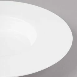 Bon Chef 5000012B Wide Rim 11" White Bone China Pasta Bowl - 12/Pack 11 Bon Chef 5000012B Wide Rim 11" White Bone China Pasta Bowl - 12/Pack -Rak Porcelain shop 1450130