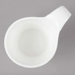 Bon Chef 5000000B Wide Rim 3 Oz. White Bone China Espresso Cup - 36/Case -Rak Porcelain shop 1450202