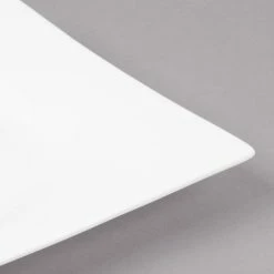 Bon Chef 5000003B Wide Rim 8 1/4" X 5 3/4" White Bone China Saucer - 36/Case -Rak Porcelain shop 1450280