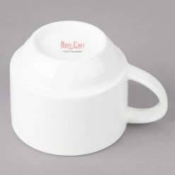Bon Chef 1000005P Concentrics 4 Oz. White Porcelain Espresso Cup - 36/Case 10 Bon Chef 1000005P Concentrics 4 Oz. White Porcelain Espresso Cup - 36/Case -Rak Porcelain shop 1450714