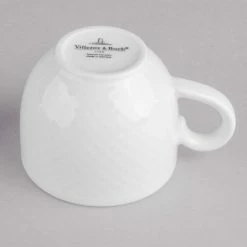 Villeroy & Boch 16-2155-1450 Easy White 3.3 Oz. White Porcelain Cup - 6/Case 9 Villeroy & Boch 16-2155-1450 Easy White 3.3 Oz. White Porcelain Cup - 6/Case -Rak Porcelain shop 1463490