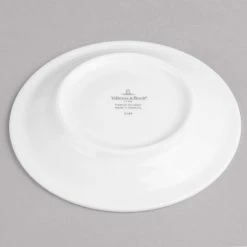 Villeroy & Boch 16-2155-1460 Easy White 5" White Porcelain Saucer - 6/Case -Rak Porcelain shop 1463637