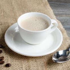 Villeroy & Boch 16-2016-1450 Corpo 3.3 Oz. White Porcelain Cup - 6/Case -Rak Porcelain shop 1465002