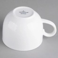 Villeroy & Boch 16-2155-1240 Easy White 9 Oz. White Porcelain Cup - 6/Case -Rak Porcelain shop 1465065