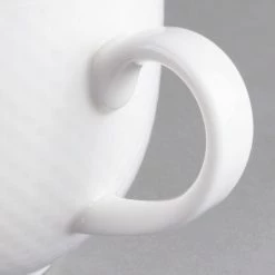 Villeroy & Boch 16-2155-1240 Easy White 9 Oz. White Porcelain Cup - 6/Case -Rak Porcelain shop 1465066