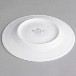 Villeroy & Boch 16-2155-1250 Easy White 6 3/4" White Porcelain Saucer - 6/Case -Rak Porcelain shop 1465076