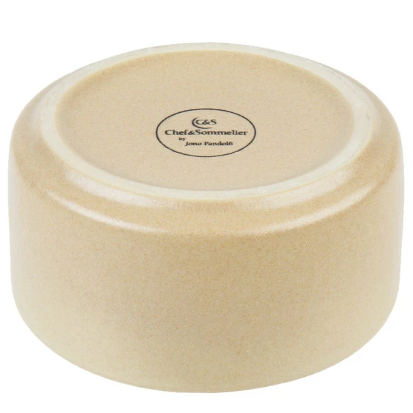 Chef & Sommelier FK789 Geode 12 Oz. White Stackable Bowl By Arc Cardinal - 24/Case 4 Chef & Sommelier FK789 Geode 12 Oz. White Stackable Bowl By Arc Cardinal - 24/Case - Image 4
