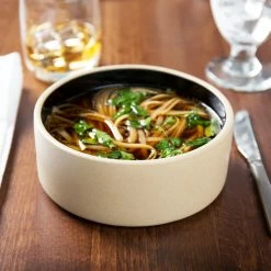 Chef & Sommelier FK847 Geode 24 Oz. Black Stackable Bowl By Arc Cardinal - 12/Case