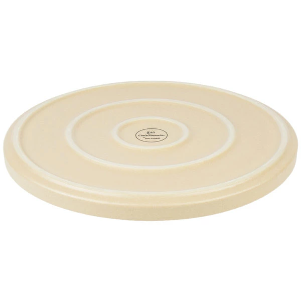 Chef & Sommelier FK943 Geode 10 3/4" Gray Stackable Dinner Plate By Arc Cardinal - 12/Case 3 Chef & Sommelier FK943 Geode 10 3/4" Gray Stackable Dinner Plate By Arc Cardinal - 12/Case - Image 3