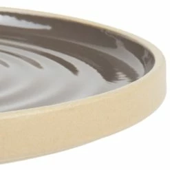 Chef & Sommelier FK943 Geode 10 3/4" Gray Stackable Dinner Plate By Arc Cardinal - 12/Case 9 Chef & Sommelier FK943 Geode 10 3/4" Gray Stackable Dinner Plate By Arc Cardinal - 12/Case -Rak Porcelain shop 1482392