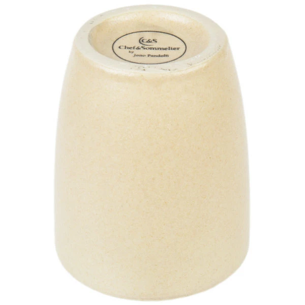 Chef & Sommelier FK990 Geode 4 Oz. Gray Stoneware Espresso / Sauce Cup By Arc Cardinal - 24/Case 4 Chef & Sommelier FK990 Geode 4 Oz. Gray Stoneware Espresso / Sauce Cup By Arc Cardinal - 24/Case - Image 4