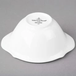 Villeroy & Boch 16-3318-2510 La Scala 10.25 Oz. White Porcelain Soup Cup - 6/Case -Rak Porcelain shop 1495231