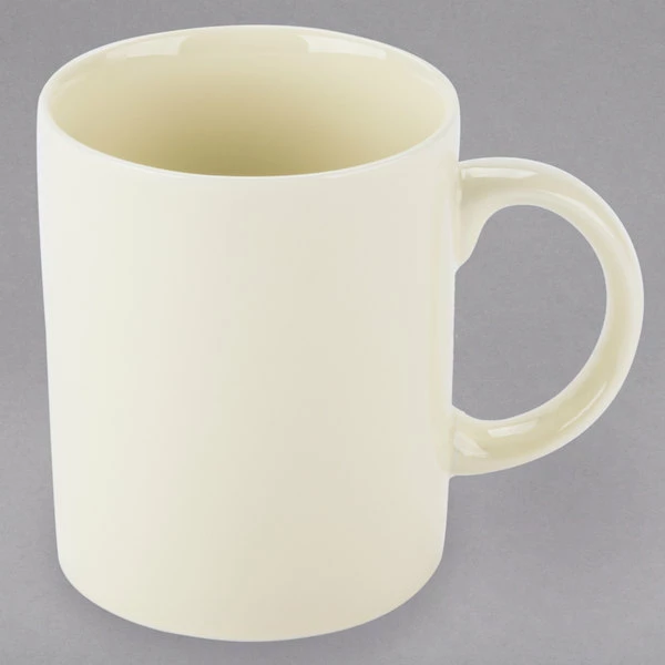 10 Strawberry Street RCR0028 Royal Cream 8 Oz. Porcelain C-Handle Mug - 24/Case 3 10 Strawberry Street RCR0028 Royal Cream 8 Oz. Porcelain C-Handle Mug - 24/Case - Image 3