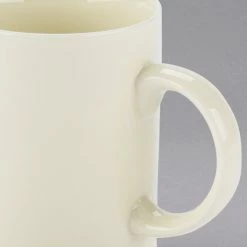 10 Strawberry Street RCR0028 Royal Cream 8 Oz. Porcelain C-Handle Mug - 24/Case 8 10 Strawberry Street RCR0028 Royal Cream 8 Oz. Porcelain C-Handle Mug - 24/Case -Rak Porcelain shop 1512188
