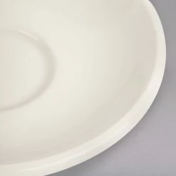 Homer Laughlin By Steelite International HL28200 6" Ivory (American White) Narrow Rim China Boston Saucer - 36/Case -Rak Porcelain shop 1514167