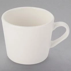 World Tableware FH-518 Farmhouse 9 Oz. Ivory (American White) Porcelain Cup - 36/Case -Rak Porcelain shop 1515243
