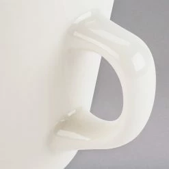 Tuxton TRE-001 Reno / Nevada 7 Oz. Eggshell Tall China Cup - 36/Case -Rak Porcelain shop 1517498