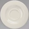 Homer Laughlin By Steelite International HL2868000 Seville 5 5/8" Ivory (American White) China Saucer - 36/Case