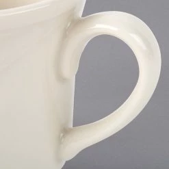 Homer Laughlin By Steelite International HL6141000 7.25 Oz. Ivory (American White) China Cup - 36/Case -Rak Porcelain shop 1519289