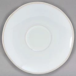 Tuxton GAA-084 TuxTrendz Artisan Agave 6 3/8" China Saucer - 24/Case
