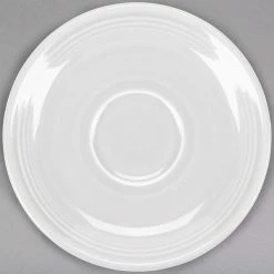 Fiesta® Dinnerware From Steelite International Fiesta® Dinnerware From Steelite International HL470100 White 5 7/8" China Saucer - 12/Case