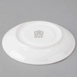 10 Strawberry Street BISTRO-10S-RAS Raspberry Rim Bistro 5 3/4" Round Porcelain Tea Saucer - 48/Case -Rak Porcelain shop 1534810