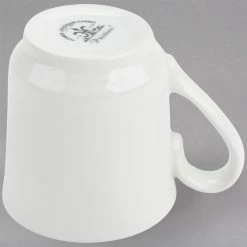Homer Laughlin By Steelite International HL6546000 Pristine Ameriwhite 8 Oz. Bright White China Tea Cup - 36/Case 6 Homer Laughlin By Steelite International HL6546000 Pristine Ameriwhite 8 Oz. Bright White China Tea Cup - 36/Case -Rak Porcelain shop 1536223