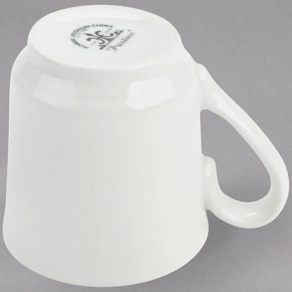 Homer Laughlin By Steelite International HL6546000 Pristine Ameriwhite 8 Oz. Bright White China Tea Cup - 36/Case 3 Homer Laughlin By Steelite International HL6546000 Pristine Ameriwhite 8 Oz. Bright White China Tea Cup - 36/Case - Image 3