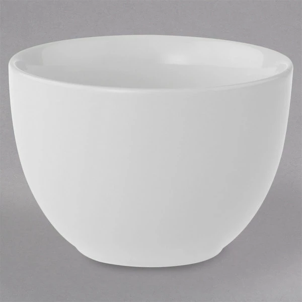 Villeroy & Boch 16-2040-1710 Universal 7.5 Oz. White Premium Porcelain Unhandled Cup - 6/Case 1 Villeroy & Boch 16-2040-1710 Universal 7.5 Oz. White Premium Porcelain Unhandled Cup - 6/Case