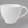 Villeroy & Boch 16-3356-1360 Sedona 6 Oz. White Porcelain Cup - 6/Case