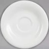 Villeroy & Boch 16-3293-1460 Dune 5" White Porcelain Saucer - 6/Case