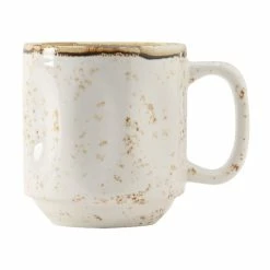 Tuxton GGA-150 TuxTrendz Artisan Geode Agave 12 Oz. China Yukon Mug - 24/Case