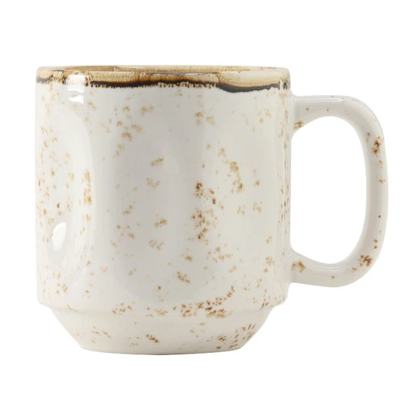 Tuxton GGA-150 TuxTrendz Artisan Geode Agave 12 Oz. China Yukon Mug - 24/Case 1 Tuxton GGA-150 TuxTrendz Artisan Geode Agave 12 Oz. China Yukon Mug - 24/Case