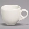 Homer Laughlin By Steelite International HL10800 Rolled Edge 3.5 Oz. Unique Ivory (American White) China A.D. Cup - 36/Case