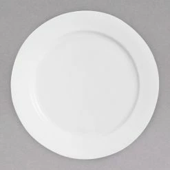 Chef & Sommelier FN004 Infinity 8 1/4" White Bone China Salad / Banquet Plate By Arc Cardinal - 24/Case